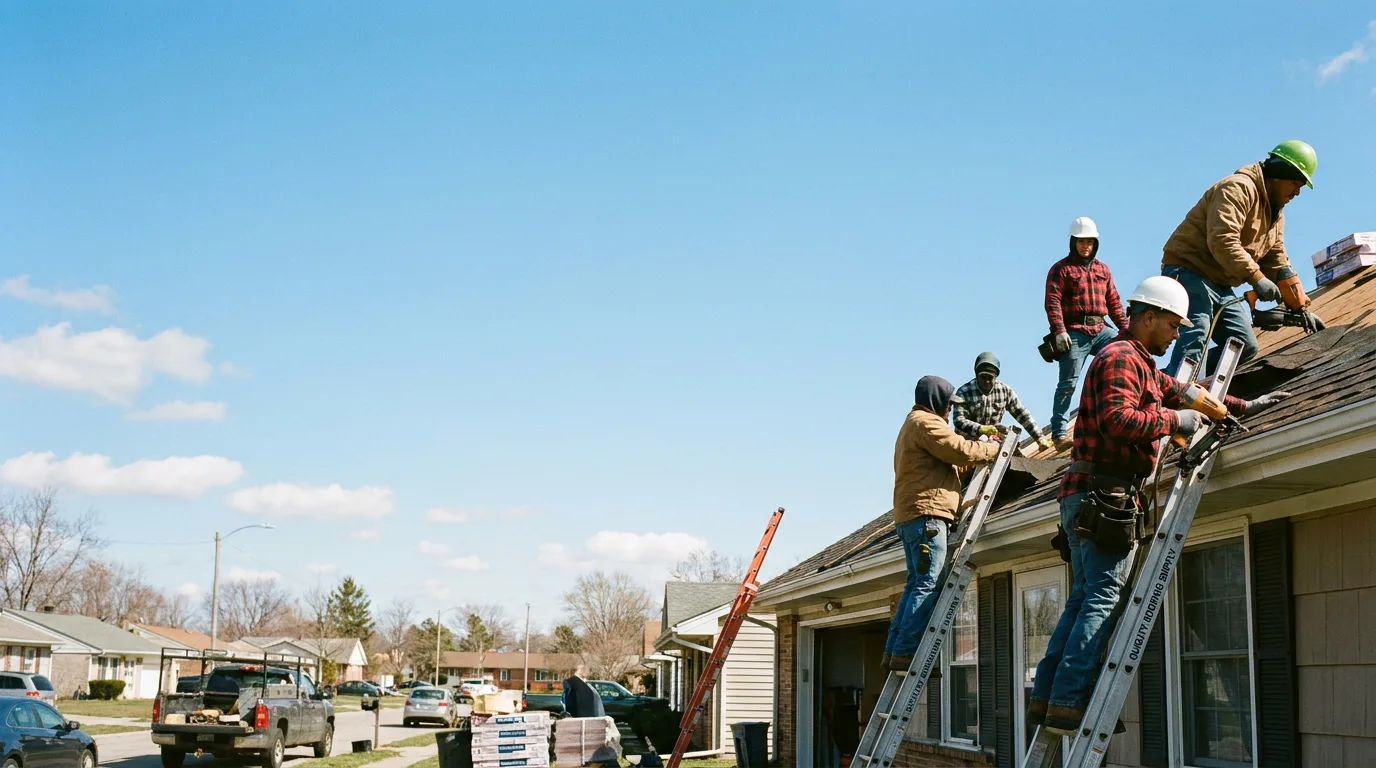 Roofing in Columbus, WI near me